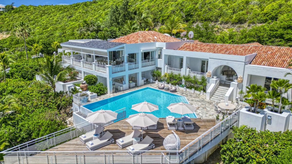 2_Location villa piscine Terres Basse Saint Martin_Villa L'Oasis